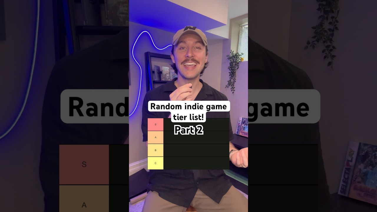 Another random indie game tier list! 🔥 