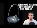 Something Really Massive Punched Through Our Galaxy
