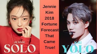Blackpink Fortune Reading! Jennie and Kai EXO KPOP Predictions 2018! They Came TRUE by 2019!