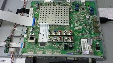 Vizio XVT553SV main board functionality proof after repair Danica