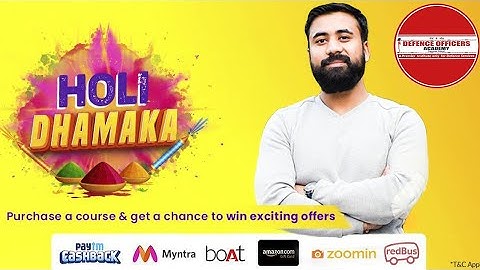 Holi Dhamaka For All Online Courses | Live 🔴 | #DOA