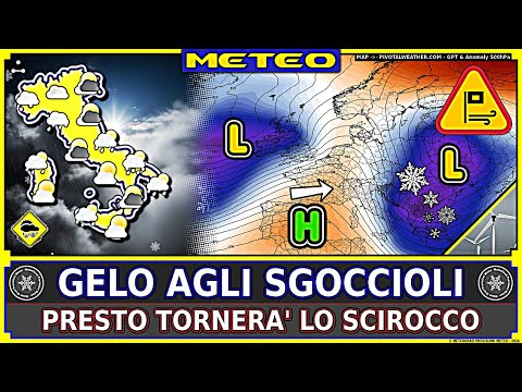 Video METEO – Ultime Sferzate Fredde | Previsioni Fino al 13 Gennaio