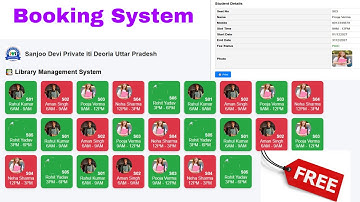 Make an Library Management System Dashboard Google Sheet App Script Use  #coding  #school #free #cod