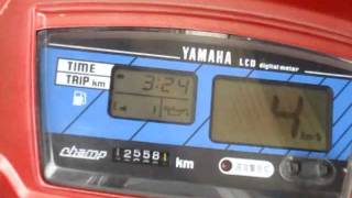 Champ(54V)のデジタルメーター作動確認.MOV - YouTube