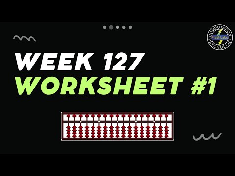 Abacus Free Online Course - Week 127 - WS-1