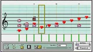 Golden Sun 2: TLA Mars Lightouse on Mario Paint Composer