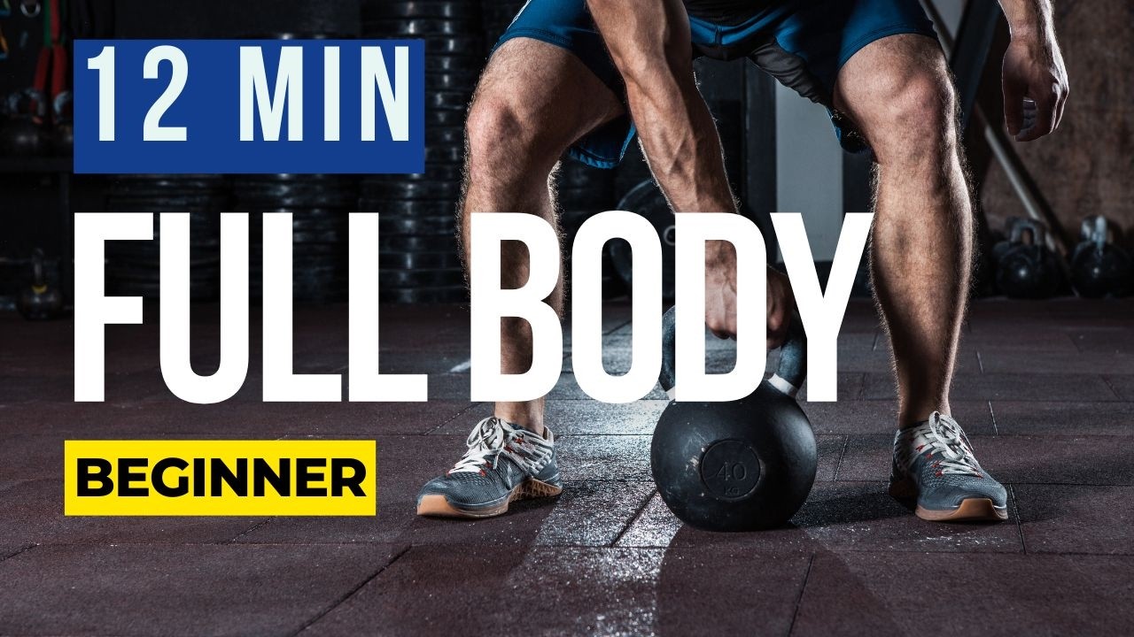 12-Minute Full Body Dumbbell Workout (Beginner Friendly, No Jumping ...