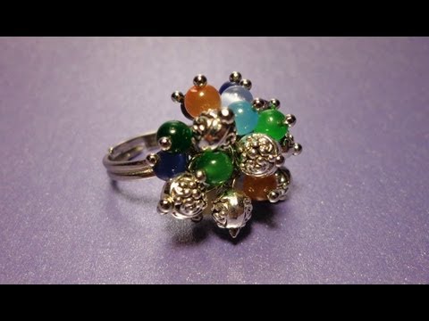 Схемы колец из бисера и бусин (много). сделать своими руками 89 Схемы колец из бисера и бусин (много). сделать своими руками 14