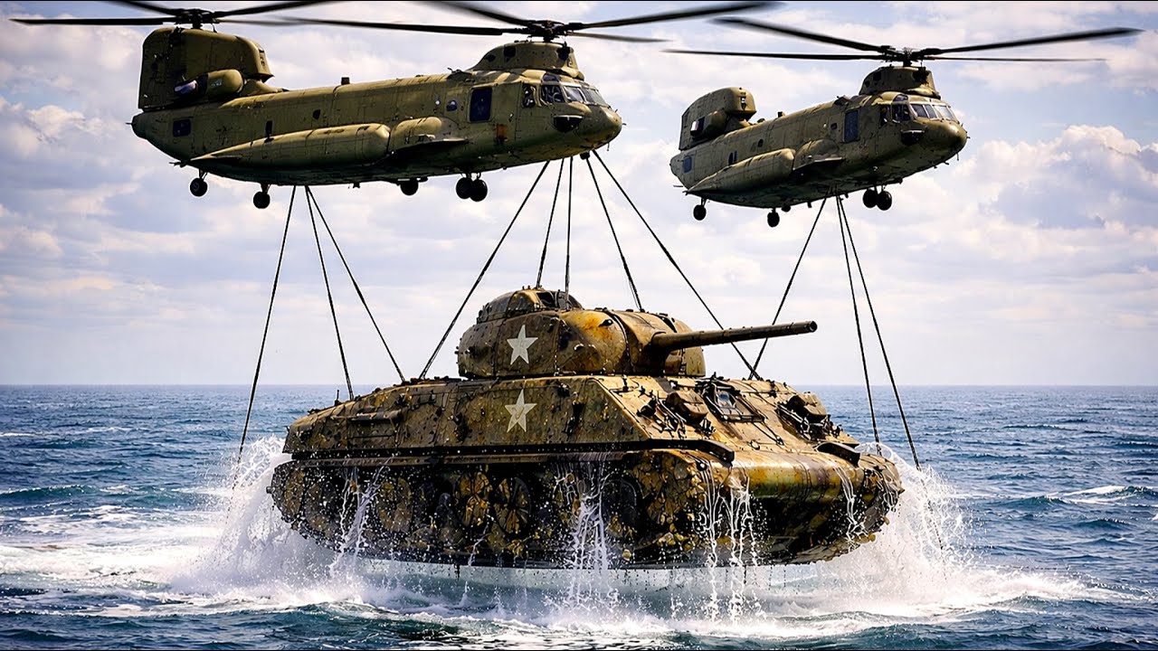 Salvaging & Restoring a WWII M4 Sherman Tank Lost During Transport — 80 Years Underwater