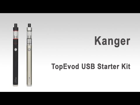 Kanger TOP EVOD USB Starter Kit (review) - with increased battery capacity.