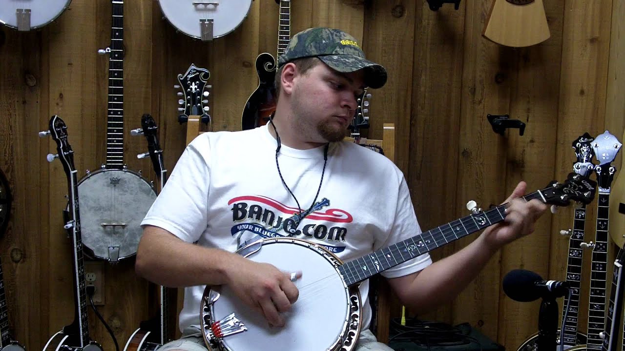 Banjo.com video: demo of a new OME Juniper 5 String Banjo