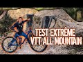 Je teste mon nouveau vtt sur des terrains de fou  