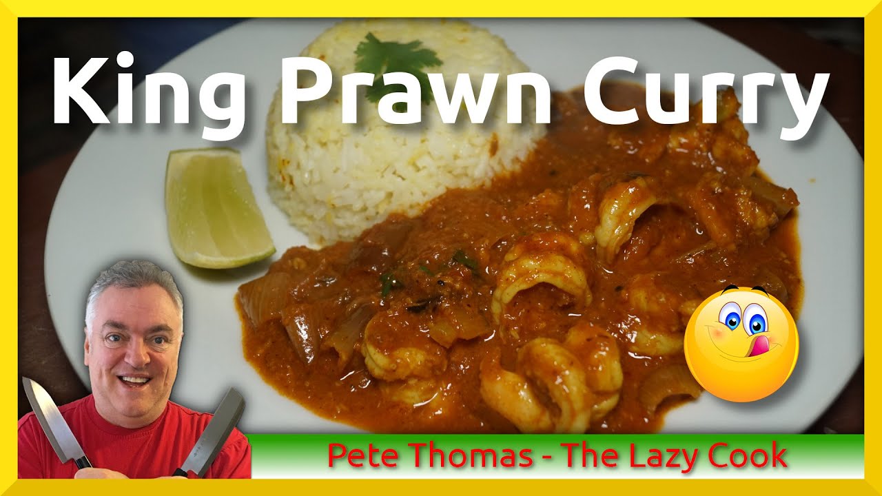 How to Cook King Prawn Curry Jumbo Shrimp Curry YouTube