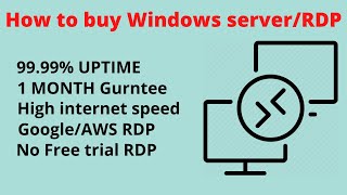 What is RDP? | How to Buy RDP | How to Install RDP Easily | How To Buy RDP Online 2021 Buy Cheap RDP screenshot 4