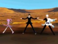 MMD Newcomer Nicholas D Wolfwood Dancing Samurai With Gintoki And Sophie