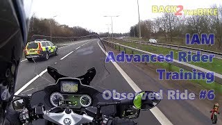 IAM Advanced Rider Training - Observed Ride #6