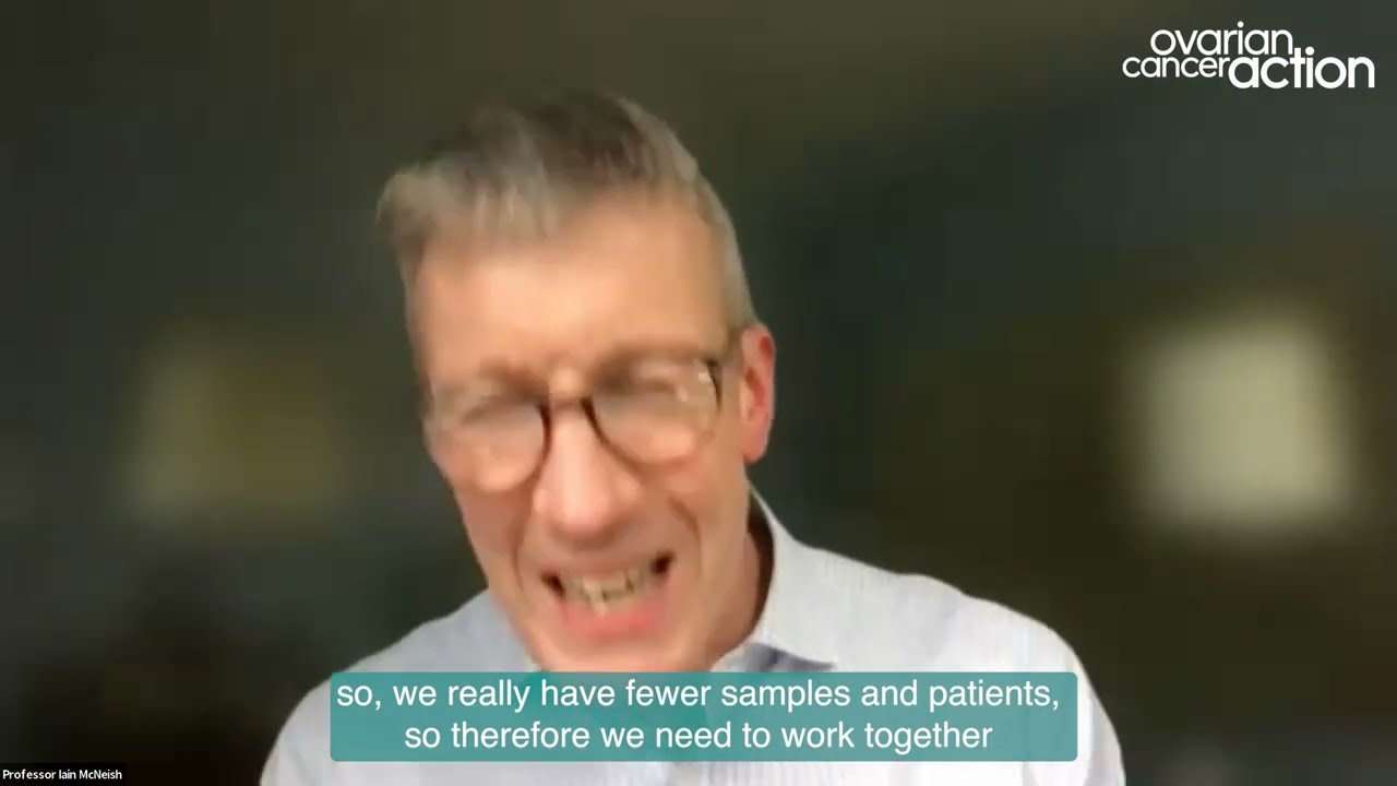 How important is collaboration in ovarian cancer research?