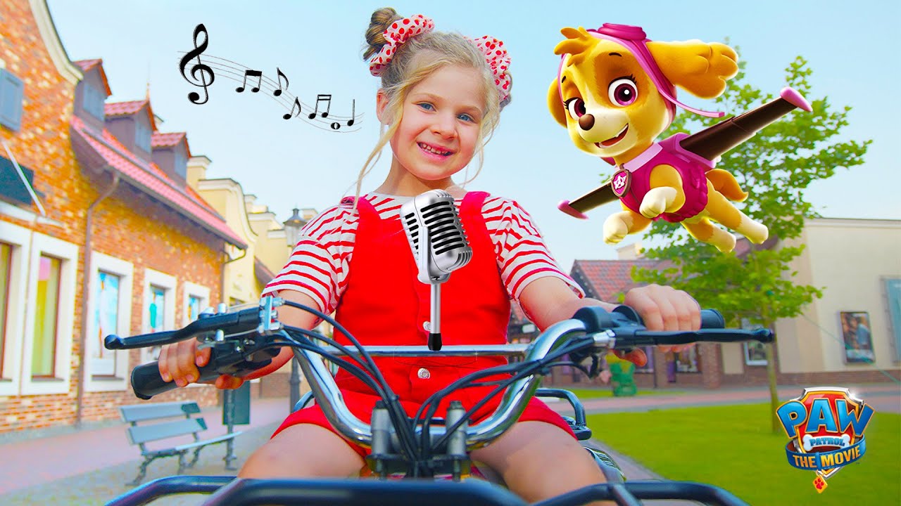 Diana and Roma Paw Patrol The Movie   Keep Up with the Pups   Kids Song Official Music Video