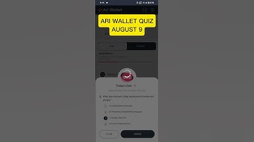 ❤️‍🔥🪄 AUGUST 9| ARI WALLET DAILY QUIZ |Crypto Mining Quiz #Shorts #arichainairdrop #todayquizanswer