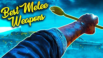 Top 5 Melee Weapons in Call of Duty Treyarch Zombies History!