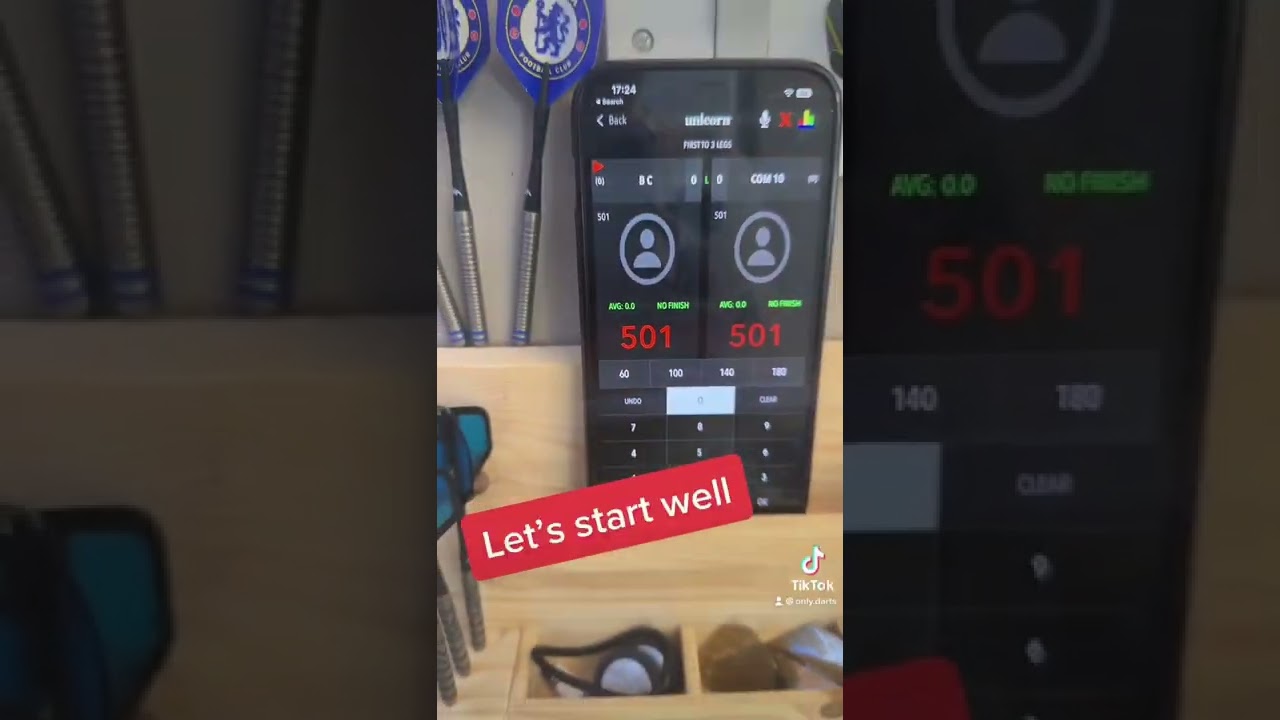 How to start off in darts 