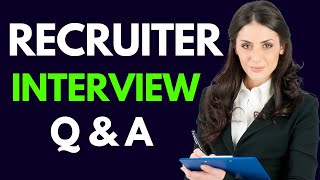 Top 20 Recruiter Interview Questions and Answers for 2025