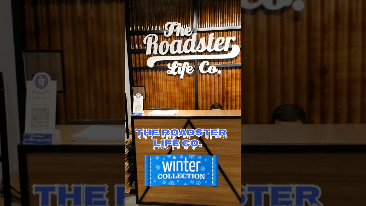 ROADSTER WINTER COLLECTION FOR MEN 2023. 