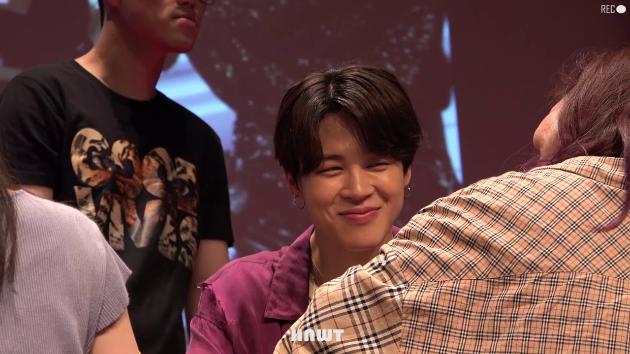 180602 Fansign JIMIN Focus fancam 지민 팬싸인회