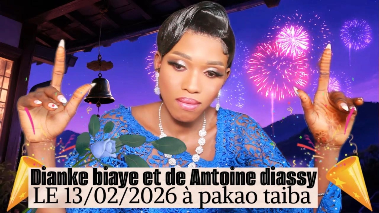 Mariage de dianke biaye et de Antoine diassy le 13/02/2026 à pakao taiba