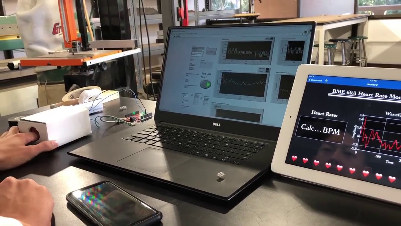 BME 60A HR Monitor Project - YouTube