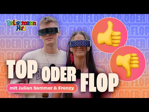 JULIAN SOMMER and FRENZY have to decide: HIT or MISS?! | Ballermann Hits
