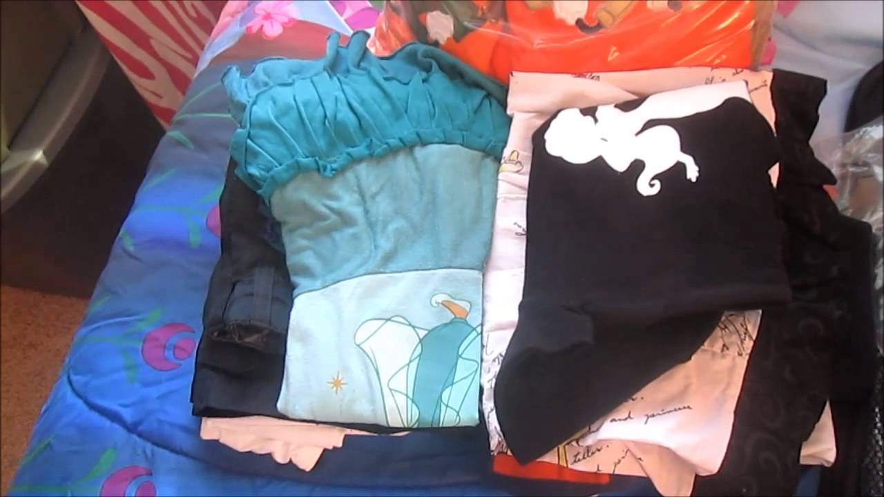 Packing 4 kids for 6 days at Disney World