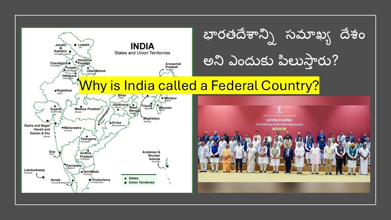 Why India is a Federal Country | Key Features of Indian Federalism Explained with Examples