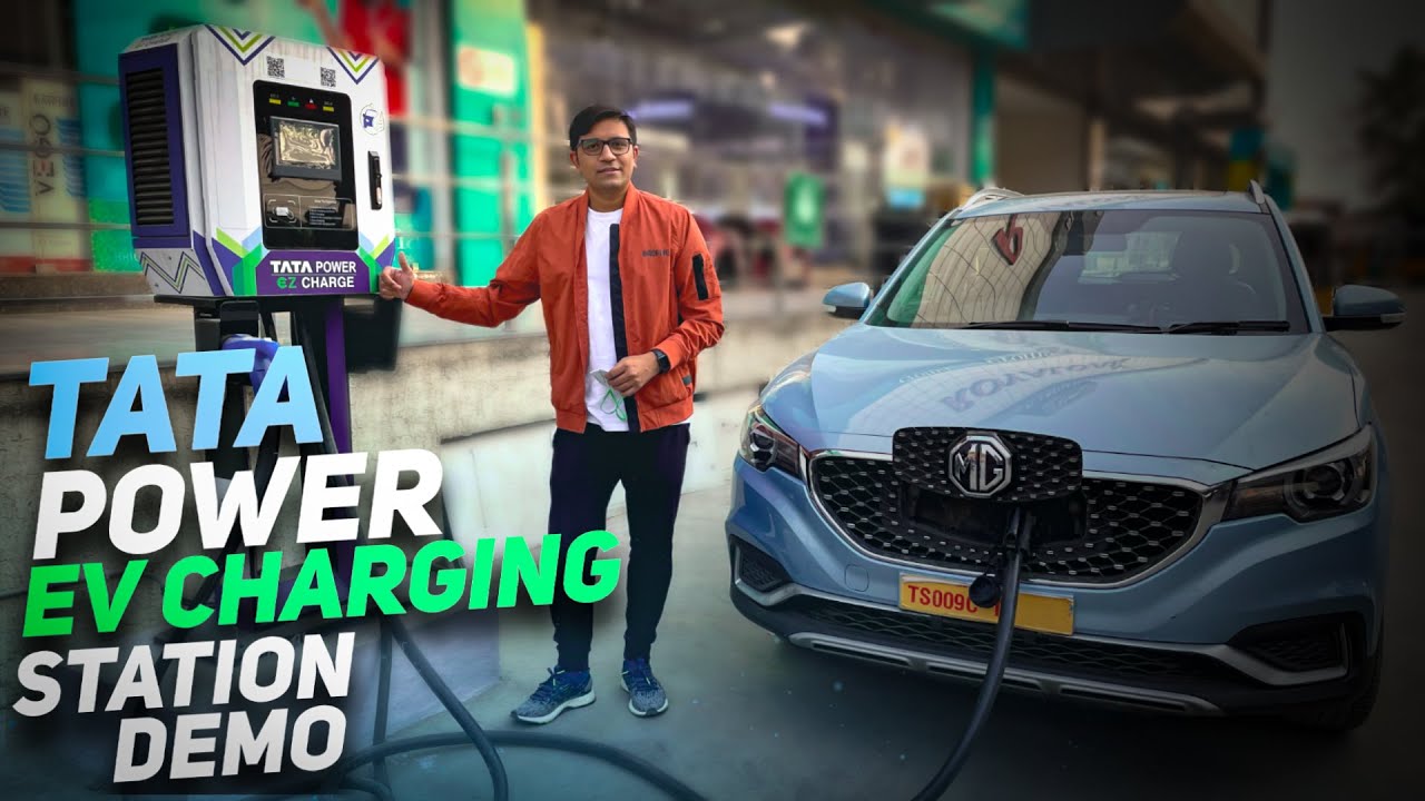 TATA Power Charging Station Review ⚡⚡⚡ Charges, App Features, Demo