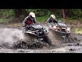 ДРЭГ-РЭЙСИНГ ПО ГРЯЗИ НА КВАДРОЦИКЛАХ YAMAHA , BALTMOTORS И BRP !