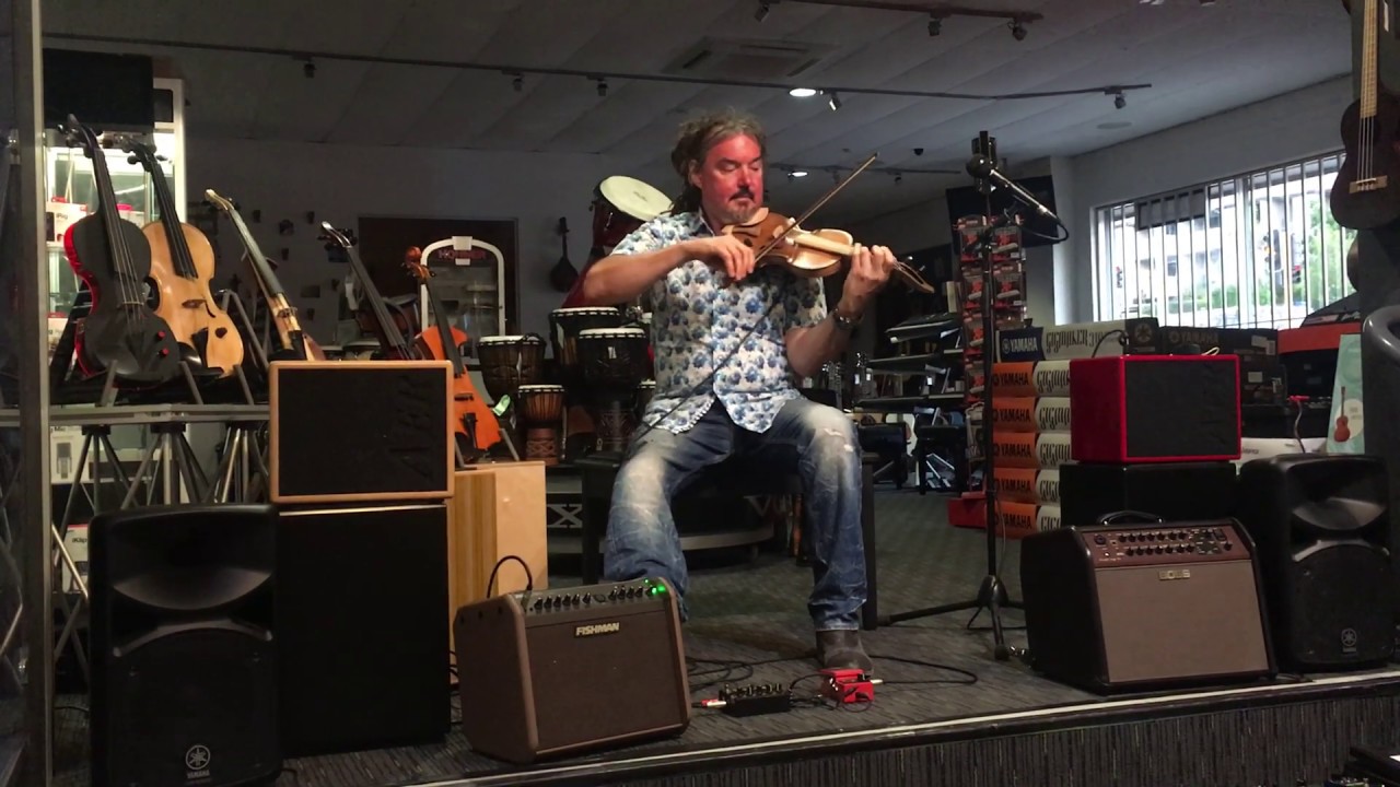 Electric Violin Demo with Rupert Guenther at Concept Music Feb 2019