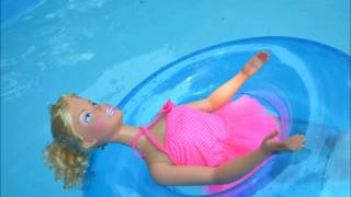 Special Summer 2017 My Size Barbie Doll goes Swimming