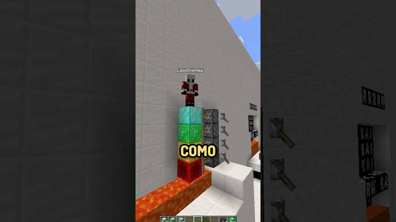 LAOS vs ZANEKI en AHORCADO EXTREMO 😱 #shorts #minecraft