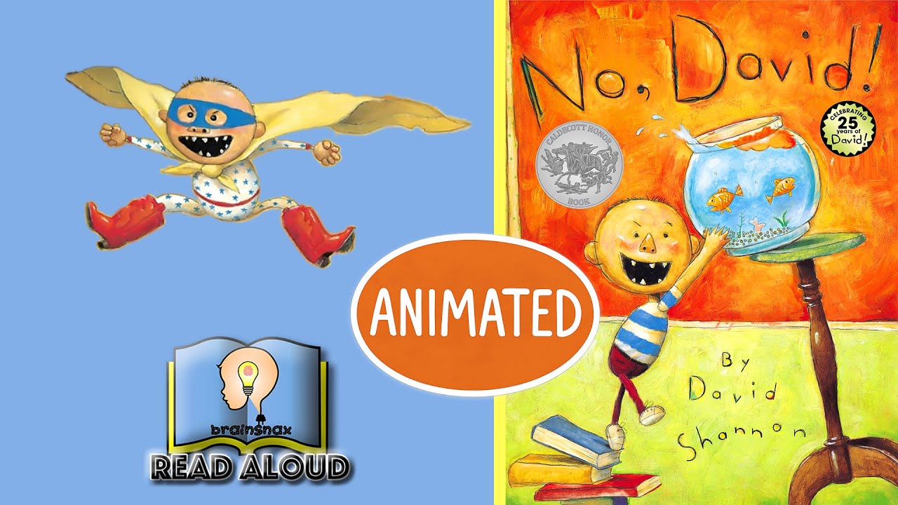 No, David! by David Shannon | Animated Read Aloud for Kids - YouTube