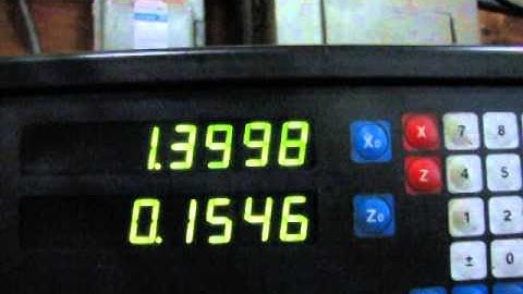 Lot #0102: Clausing-Colchester 15" Lathe with Newall Digital Readout Video One