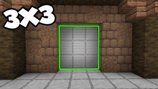 Porta Automática 3X3 Fácil De Fazer No Minecraft Bedrock Mcpe, Xbox, Ps4, Pc, Switch