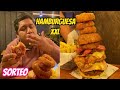 Encontré una MEGA HAMBURGUESA Artesanal 💚 Comida XXL | Mi Receta Mágica FT @Sin Palta 1k