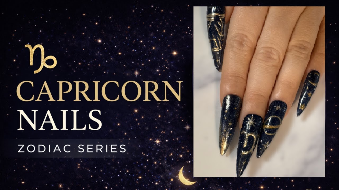 Capricorn Nail art ♑
