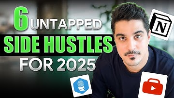 6 Untapped Side Hustles You Can Start in 2025!