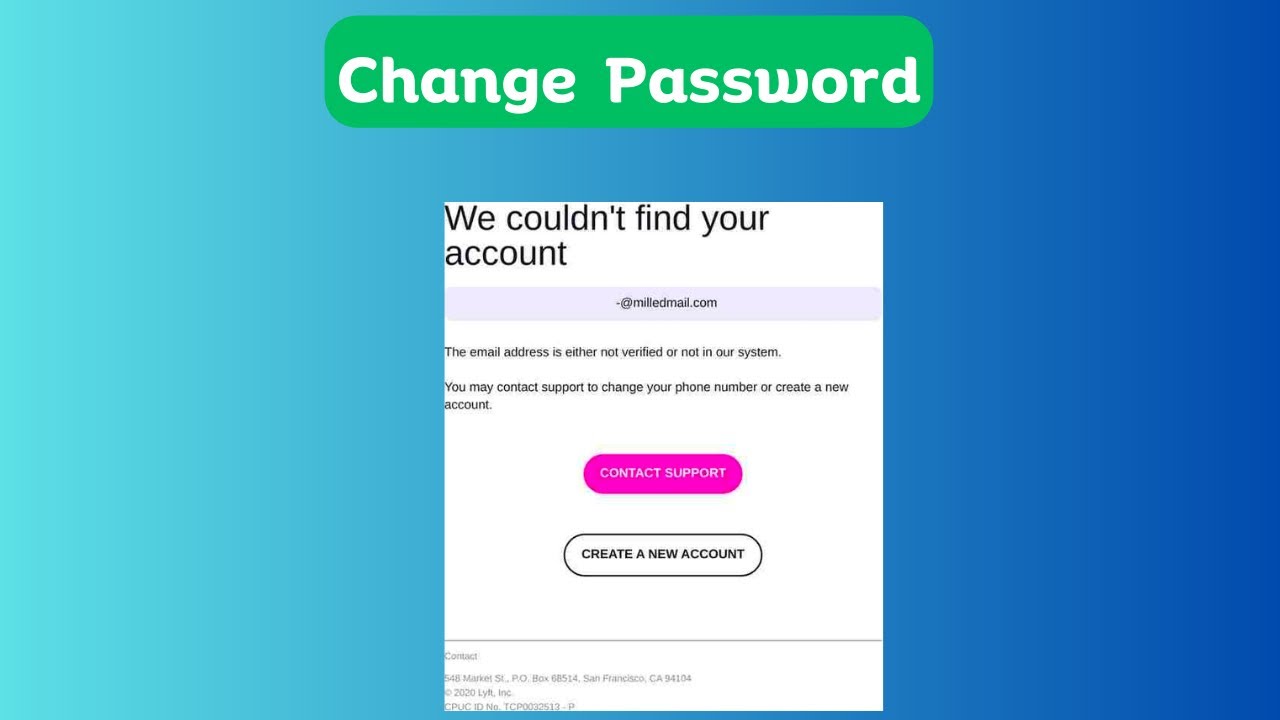 how-to-change-lyft-password-youtube