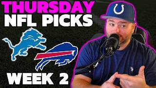 Lions vs Bills Thursday NFL Week 2 Picks with Kyle Kirms