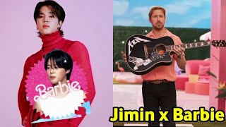 Glitter Magazine on X: Ryan Gosling Gifts Jimin a Piece of 'Barbie'   #RyanGosling #Barbie #Jimin   / X