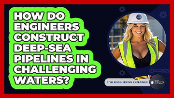 How Do Engineers Construct Deep-Sea Pipelines In Challenging Waters? - Civil Engineering Explained
