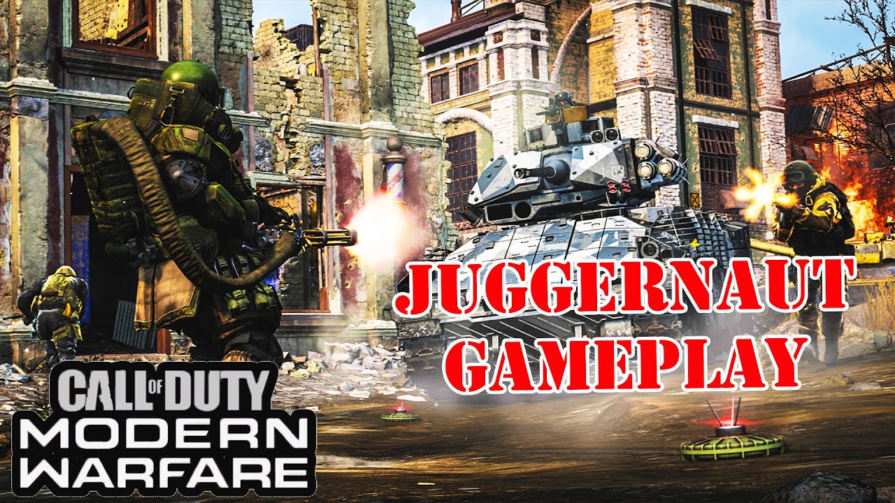 Call of Duty Modern Warfare: JUGGERNAUT GAMEPLAY (No Commentary)