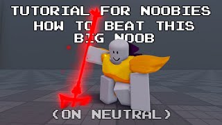 Tutorial For Noobies Beating Asgore On Neutral